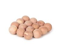 Ordinare&Co Palline in Cedro antitarme, Marrone, 2.0 x 2.0 x 2.0 cm