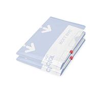 Compactor - Set 2 sacchi sottovuoto Roll Up da viaggio manuali, comprimi arrotolandoli, soluzione salvaspazio ideale per organizzare i vestiti in valigia, antiacari, umidità, tarme, taglia M