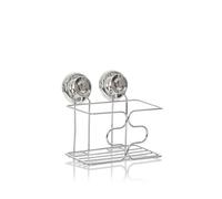 Compactor Supporto per barche. Gamma Surelock. Fissaggio tramite ventosa. Realizzato in gomma, plastica e acciaio cromato. Colore: argento. Dimensioni: 18,5 x 13 x 13,5 cm. RAN5090