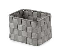 Compactor Tex Cesto Organizer Multiuso, Grigio, Struttura In Metallo, 19 x 14 x 13 cm, RAN6882
