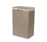 Compactor Cesto per la biancheria Tortora 25 x 38 x H.60 cm