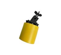 Compacts Metal Cowbell with Comfortable Grip and Dynamic Sound Control for Versatile Music Creation Light Weight Metal Cowbell