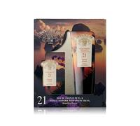 Compagnia delle Indie - Regalo Donna - Regalo Uomo - Set Profumo e Doccia Schiuma - Formato 75 ml + 250 ml (Arancia e Cuoio)