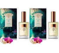 Compagnia delle Indie Eau de Parfum 11 | 75 ml | orchidea e legno di cedro, floreale e caldo, intensivo e di lunga durata (orchidea e cedro) (Confezione da 2)