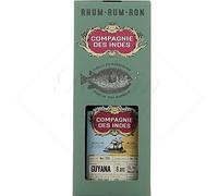Compagnie des Indes GUYANA Single Cask Rum 8 ans 43% - 700ml in Giftbox