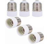 Compagno di illuminazione versatile, adattatore da E27 a E14, resistente al calore, anti-bruciatura, design a vite semplice per aggiornamenti senza