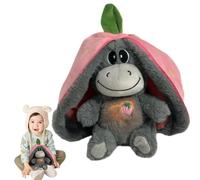 Compagno di sonno che, giocattolo asino che Peluche asino della frutta