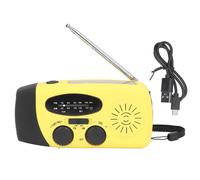 Compagno ideale per le avventure, radio meteo di emergenza a energia solare per avvisi istantanei, perfetta per il trekking e le emergenze.