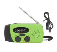 Compagno ideale per le avventure, radio meteo di emergenza a energia solare per avvisi istantanei, perfetta per il trekking e le emergenze.