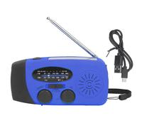 Compagno ideale per le avventure, radio meteo di emergenza a energia solare per avvisi istantanei, perfetta per il trekking e le emergenze.