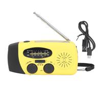 Compagno ideale per le avventure, radio meteo di emergenza a energia solare per avvisi istantanei, perfetta per il trekking e le emergenze.