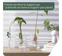 Compagno per la coltivazione delle piante; germogliazione, fusto, germogli e potatura; 3 supporti per piante carini, adatti per la stazione di coltivazione delle piante o il giardino interno, compagno