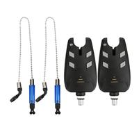 Compagno per la pesca notturna, allarme per la pesca di alta qualità con luci a LED e sensibilità regolabile.