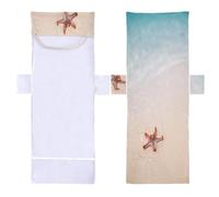 Compagno per poltrona, 210 x 73 cm, con custodia, in microfibra | Asciugatura rapida, 210 x 73,7 cm, copertura per poltrona da spiaggia per piscina all'aperto, per gite in cortile, picnic
