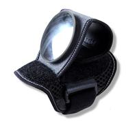 Compagno versatile per il ciclismo: specchietto retrovisore da polso con lente grandangolare e cinturino regolabile per una navigazione sicu