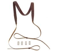 Compagnon Cintura la cinghia marrone scuro