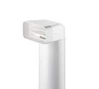 Compair 403.3.008 MF di Ur deflettore 90 ° con tubo tondo
