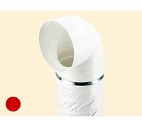 Compair 405.2.018 R-URX Flow - Gomito 90° con tubo flessibile