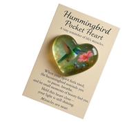 Companion Love Keepsake - Resin Slim Portable Token, Artistic Hanging Figure | Charming Expressive Style Featuring Thoughtful Emotion for Celebration Room Window Shelf Gift Event Space Decor Scene