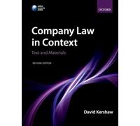 Company Law in Context: Text and materials