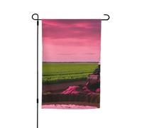 Company - Stampa con trattore agricolo, 30,5 x 45,7 cm, per tutte le stagioni, per esterni, decorazione per cortile
