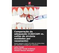 Comparação da adequação (CAD/CAM vs. coifas de zircônia moldadas por vazamento): Ajuste marginal e interno de coifas de zircônia feitas por CAD/CAM e moldagem por vazamento