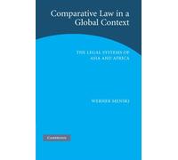 Comparative Law in a Global Context: The Legal Systems of Asia and Africa