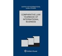Comparative Law Yearbook of International Business (Copertina rigida)
