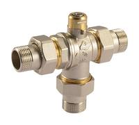 COMPARATO - Corpo valvola di zona Sintesi 3/4'' a 3 vie con bocchettoni