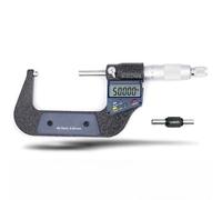 Comparatore, 0-25-50-75-100mm 0,001 mm Micrometro esterno elettronico digitale 0-25 mm con strumenti di misurazione schermo LCD extra large(50-75MM)