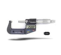 Comparatore, 0-25-50-75-100mm 0,001 mm Micrometro esterno elettronico digitale 0-25 mm con strumenti di misurazione schermo LCD extra large(25-50MM)