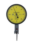 Comparatore a quadrante 513-404 Comparatore analogico a leva Precisione 0,01 Gamma 0-0,8 mm Diametro Misurazione utensili manuali Comparatore Ampie applicazioni(38mm)