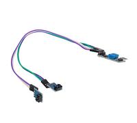 Comparatore di Tracciamento Rilevamento Modulo di Tracciamento Ir Lm393 Blocchi Sensore Neri 1Mm8Mm