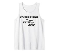 Comparison is the Thief of Joy - Positive / Inspiring Quote Canotta