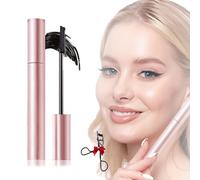 Comparisonk Mascara,2025 Curling Black & Brown For Lash Makeup Submarine Tubing Waterproof Natural Defining Curling Material Mascara,Long Lasting Smudge-Proof Non Clumping (Brown)