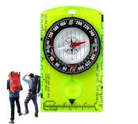 Compass ad alta precisione, leggera per escursioni - Compass Orientaring preciso portatile - Forniture da viaggio leggere, attrezzatura da campeggio intuitiva per l'alpinismo