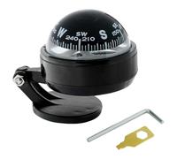 Compass Del Cruscotto Per Auto - Strumento Di Navigazione A | Trovatore Di Direzione Autoadesiva | Cancella Del Quadrante Per Un Orientamento Accurato | Compass Da Viaggio Per Uso Automat
