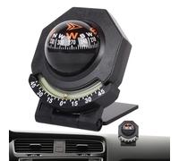 Compass del cruscotto pieghevole - inclinometro angolare sferico rotante accurato, di navigazione regolabile a 180 ° | Affari all'aperto affidabile per il campeggio per l'alpinismo da viaggio pe