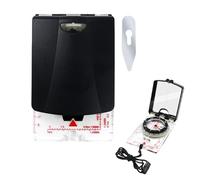 Compass for Hiking, Portable Navigation Tool for Hiking, Precision Mirror Compass, Waterproof Portatile, Boating, Fishing, Hunting, Backpacking, Outdoors