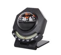 Compass per auto portatile con coltello inclinato, dispositivo sferico Compact 7.1x6.3x9cm | Compass marino a 180 ° regolabile, ad alta precisione per barche, navigazione, uso esterno