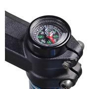 Compass per biciclette - Mini Strumento di navigazione di sopravvivenza per biciclette, giri in montagna, viaggio su strada | Compass per cuffie compatte per ciclisti, veicoli, uso esterno | Accessori