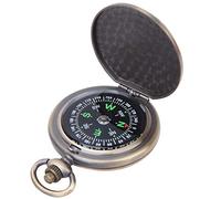 Compass tascabile vintage, bussola portatile accurata per l'escursionismo per campeggio per campeggio per campeggio in barca per backpacking strumento di navigazione