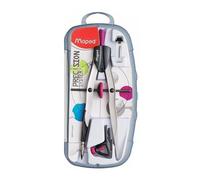 Compasso a Bussola Gigante in Metallo Maped Precision System Fucsia