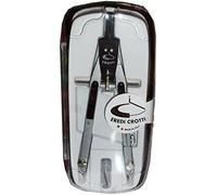 Compasso Balaustra di Precisione con Portamine Accessori Scuola Eredi Crotti