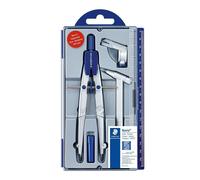 Compasso di precisione Staedtler Noris con adattatore universale e tubo mine, astuccio compatto