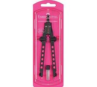 Compasso Faber-Castell a regolazione rapida Factory Neon 2019 in Plastica (rosa)