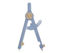 Compasso Matematico Multifunzione in Plastica Blu per Disegno Tecnico | Strumento Leggero e Portatile, Precisione nel Tracciamento, Adatto a Artisti e Ingegneri, Uso Scolastico