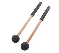 Compasty 1 paio di per tamburi per lingua in gomma morbida per tamburi e percussioni
