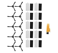 Compasty 10 filtri e 10 spazzole laterali per M201 T700 M520 M571 M501B M301 Kit di accessori di ricambio per aspirapolvere robot