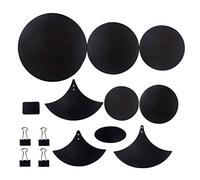 Compasty 14 pezzi/set gomma schiuma basso cassa batteria suono fuori calmo pratico pad set accessorio strumento musicale